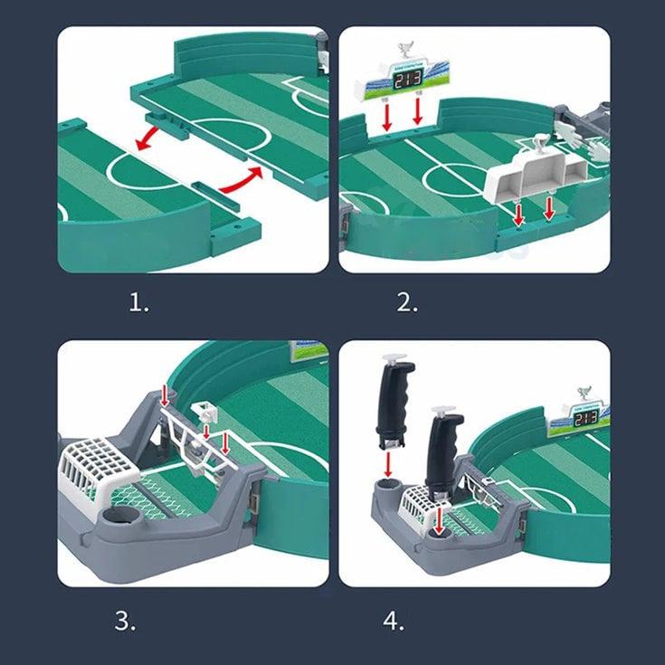 Mini table de jeu de football interactive
